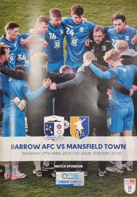 Mansfield Town Programme