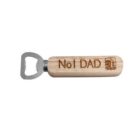 No.1 Dad Wooden Bottle Opener