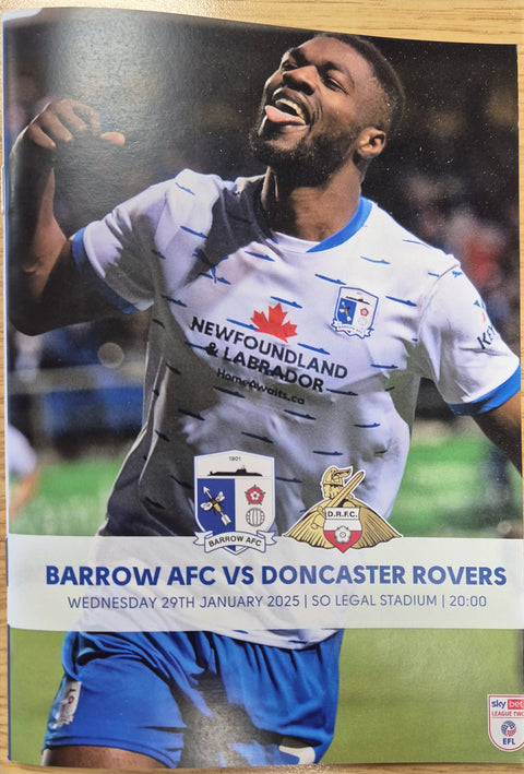 Doncaster Rovers Programme