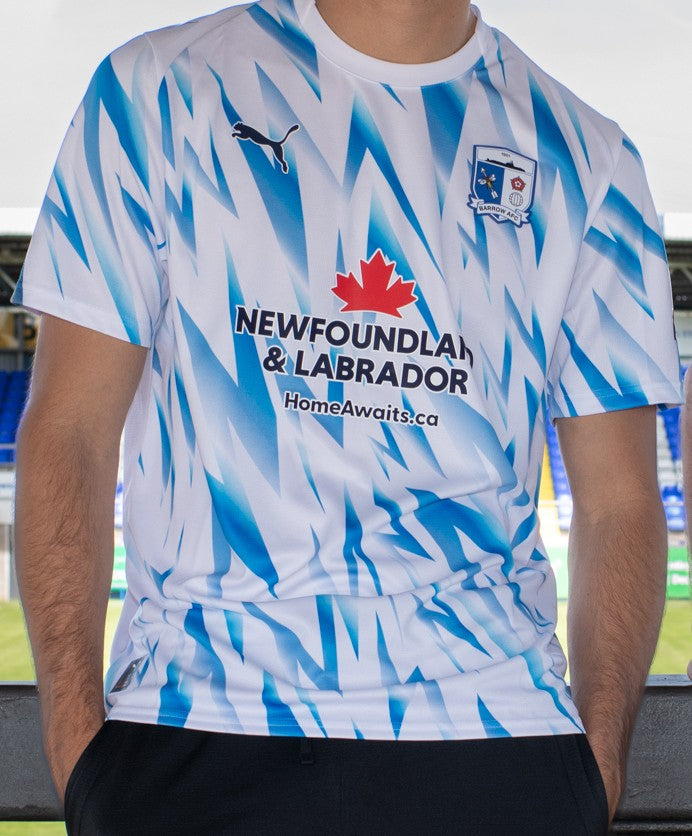 Afc 2022 Barrow Afc Away Kit 2022-23 Barrow Puma Player Issue