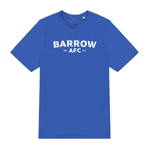 Adult Barrow AFC  Tee - Blue