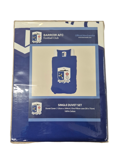 Barrow AFC Single Duvet Set