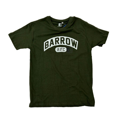 Junior Barrow AFC T-Shirt - Khaki