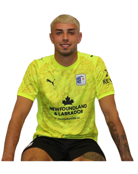 Junior 25-26  Away GK Shirt - Yellow
